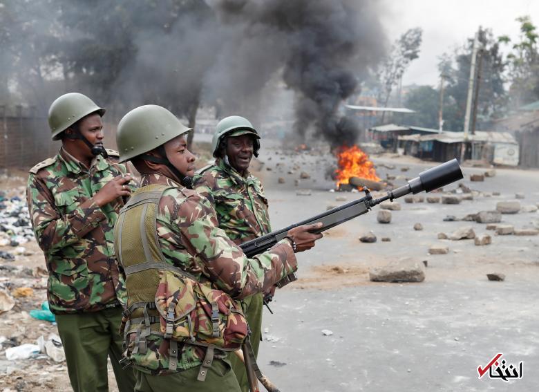 عکس/ درگیری‌ انتخاباتی در کنیا
