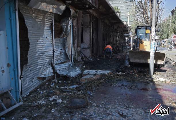 تصاویر : انفجار تروریستی در محله شیعه نشین کابل