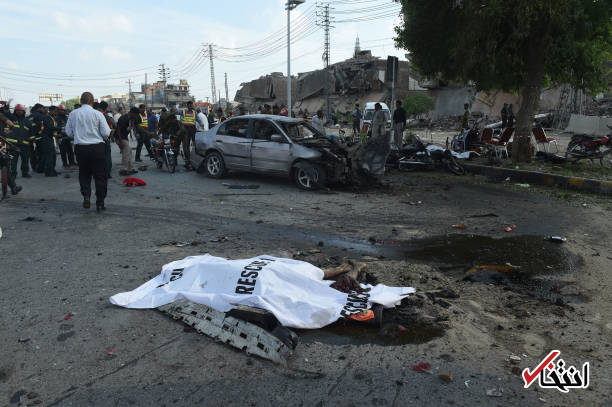 تصاویر : ۲۶ کشته و ۵۳ زخمی بر اثر انفجار انتحاری در لاهور