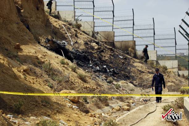 عکس/ ۴ کشته بر اثر سقوط بالگرد در الجزایر