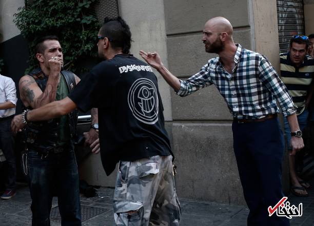 تصاویر : درگیری خونین در بارسلون پس از حمله داعش
