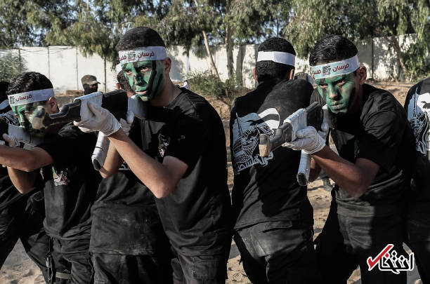 تصاویر : آموزش نوجوانان برای آزادی فلسطین