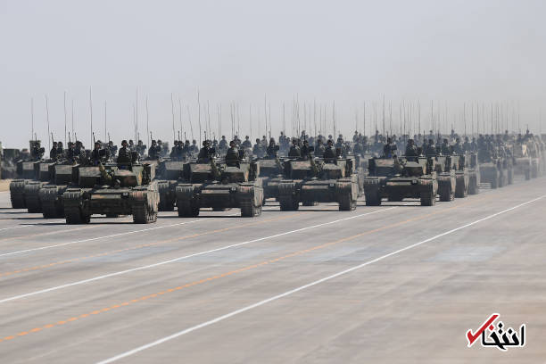 تصاویر : نمایش قدرت ارتش ۹۰ ساله چین
