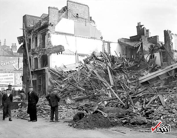 Image result for ‫جنگ جهانی دوم بمباران‬‎