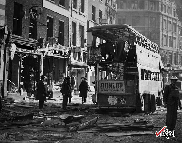 تصاویر : بمباران لندن در جنگ جهانی دوم با ۴۳ هزار کشته