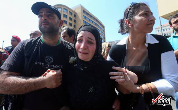 تصاویر : تشییع نظامیان اعدام شده لبنانی پس از سه سال