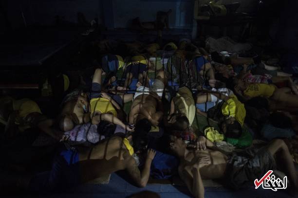 تصاویر : وضعیت اسفناک زندانی در فیلیپین