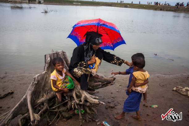 تصاویر : فرار مسلمانان روهینگیا از جهنم راخین با قایق