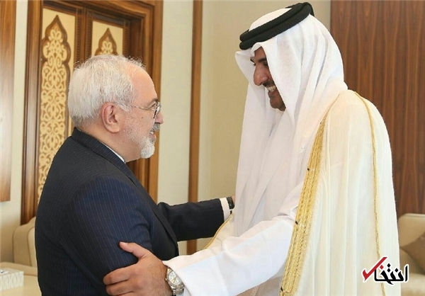 امیر قطر به صورت علنی و رسمی به آغوش ایران پناه برد