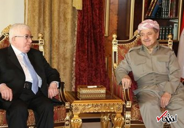 توافق بارزانی و معصوم بر سر اعزام هیئتی به بغداد/جزئیات طرح رئیس‌جمهور عراق برای تعلیق همه‌پرسی