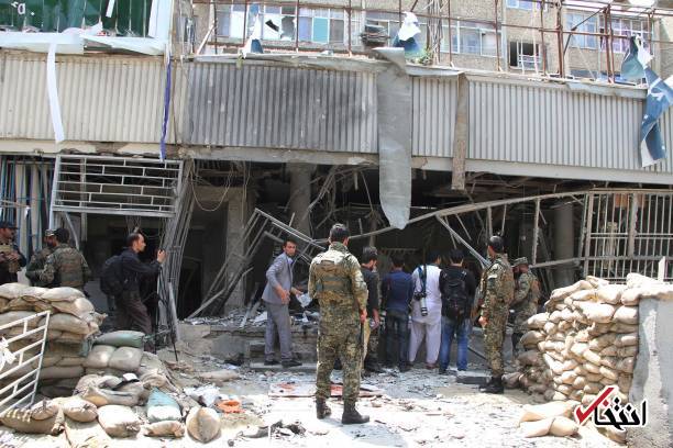 تصاویر : انفجار انتحاری نزدیک سفارت آمریکا در کابل
