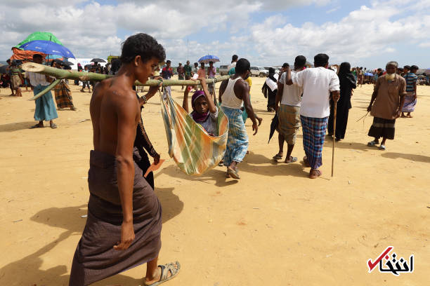 تصاویر : کمپ آوارگان روهینگیا در بنگلادش