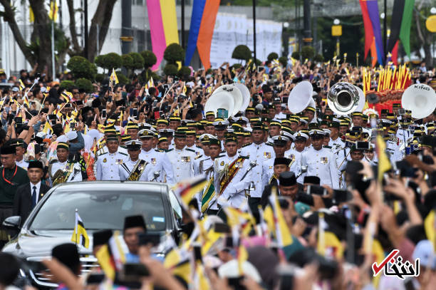 تصاویر : جشن پنجاهمین سال سلطنت پادشاه ثروتمند برونئی