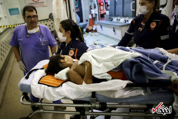 عکس/ ۸ کشته درپی آتش سوزی عمدی یک مهدکودک در برزیل