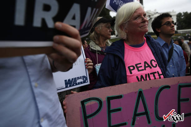 تصاویر : تجمع حمایت از برجام مقابل کاخ سفید