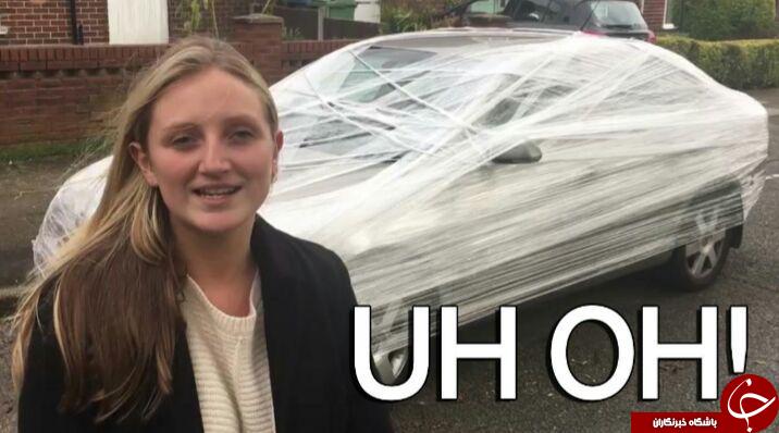 بلایی که یک مرد سر رانندگان مزاحم آورد +عکس