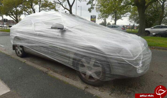 بلایی که یک مرد سر رانندگان مزاحم آورد +عکس