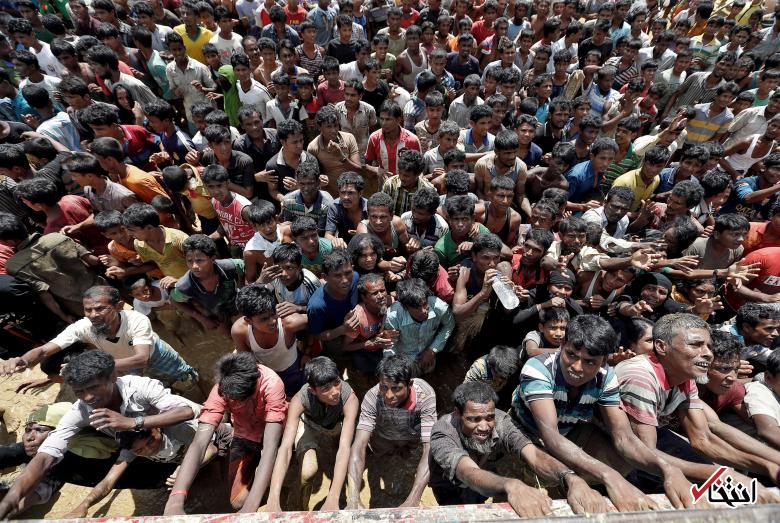 تصاویر : سوءتغذیه شدید آوارگان روهینگیا