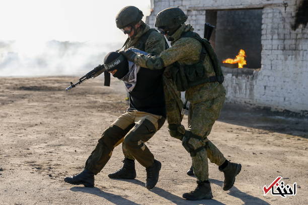 تصاویر : روسیه جنگ با داعش را شبیه سازی کرد