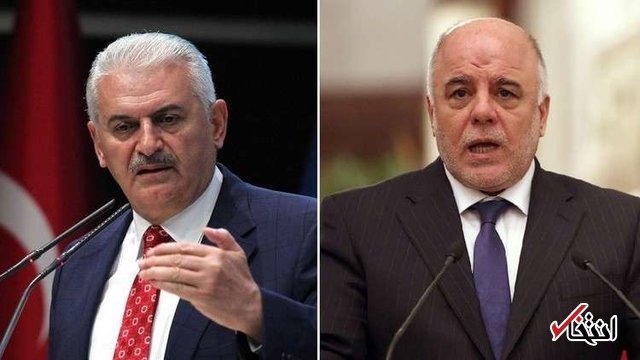 تماس نخست وزیران ترکیه و عراق
