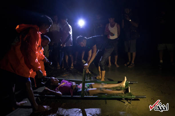 تصاویر : غرق شدن آوارگان مسلمان روهینگیا در دریا