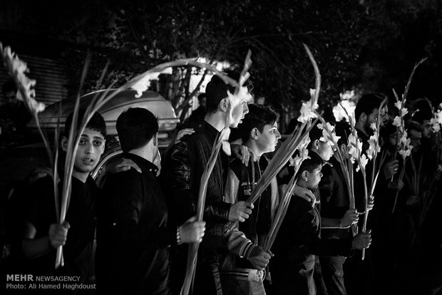 تصاویر: مراسم عزاداری شاه حسین گویان (شاخسی) در تبریز