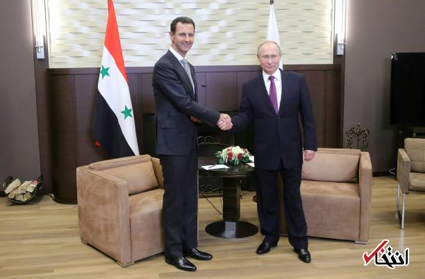 عکس/ دیدار بشار اسد با ولادیمیر پوتین