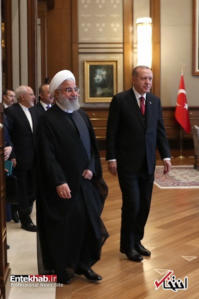عکس/ دیدار دکتر روحانی با اردوغان
