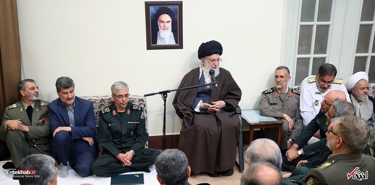 رهبر معظم انقلاب : علت افزایش حملات دشمنان احساس خطر آنان از قدرت فزاینده ایران است