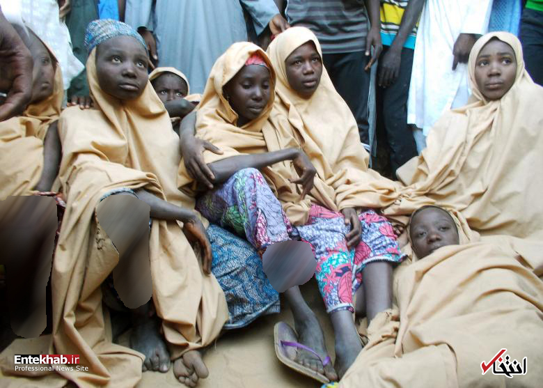 عکس/ آزادی دختران نیجریه‌ای ربوده شده توسط بوکوحرام