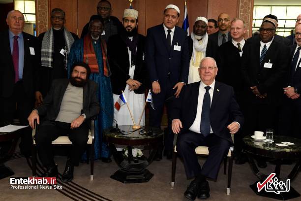 عکس/ دیدار رئیس رژیم صهیونیستی با مسلمانان