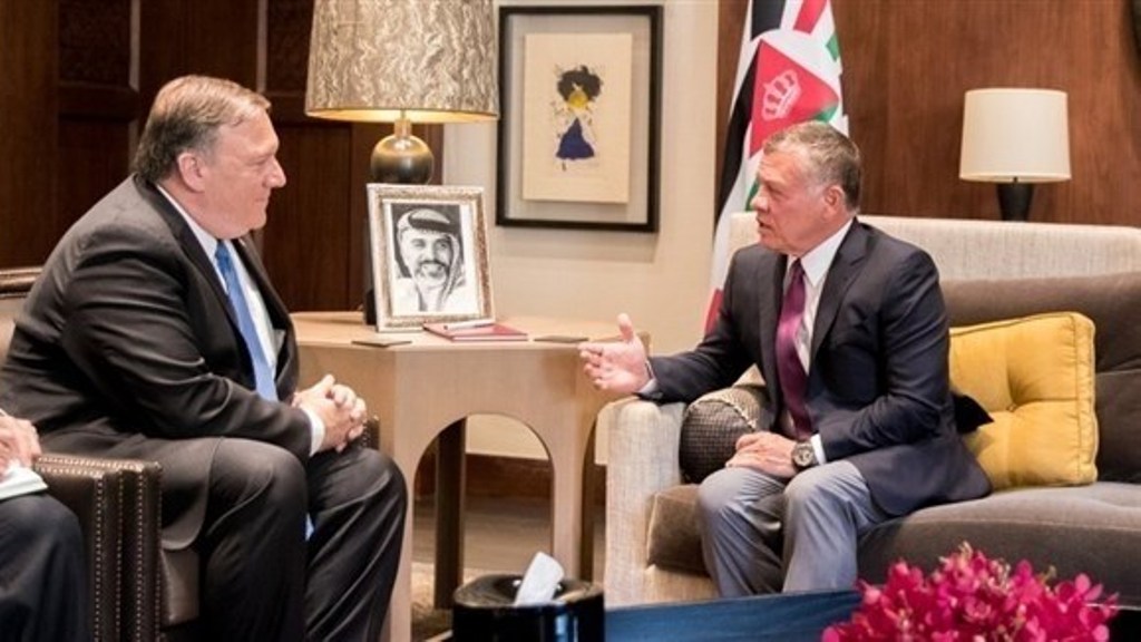 پادشاه اردن تشکیل دو کشور را تنها راه حل بحران فلسطین خواند