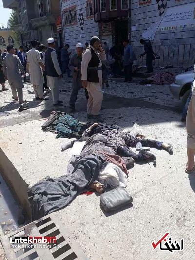 تصاویر : حمله انتحاری داعش به مرکز ثبت احوال در کابل