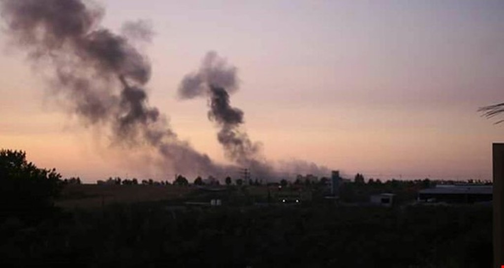 اسرائیل نوار غزه را بمباران کرد