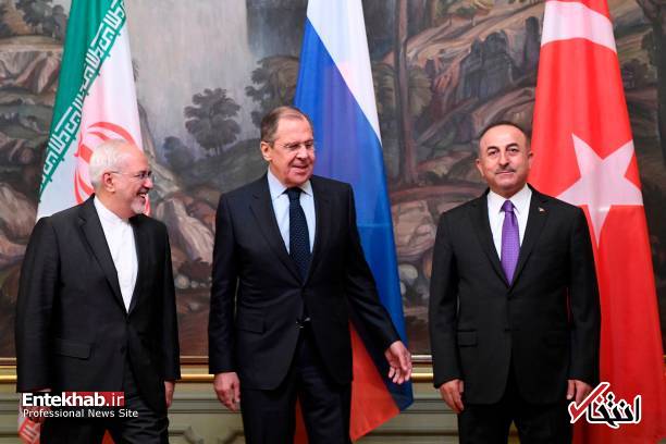 تصاویر : نشست سه جانبه وزیران خارجه ایران، روسیه و ترکیه