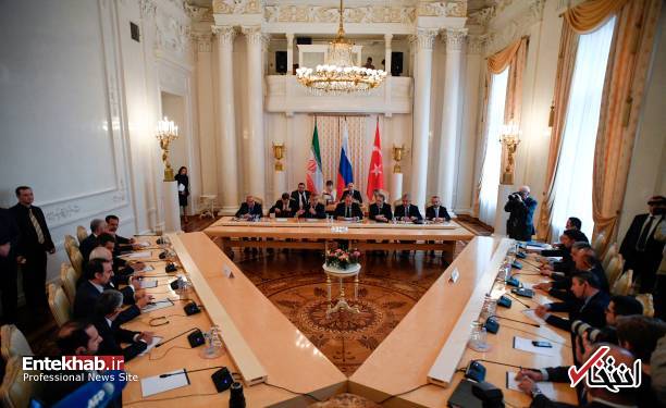 تصاویر : نشست سه جانبه وزیران خارجه ایران، روسیه و ترکیه