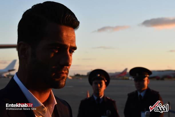 تصاویر : ورود ملی پوشان فوتبال ایران به مسکو