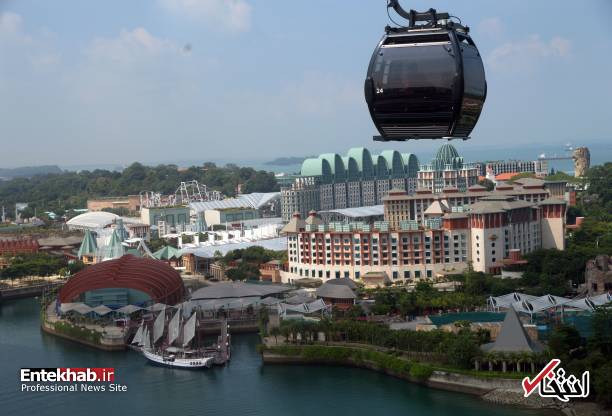 تصاویر : جزیره سنتوزا؛ محل دیدار دونالد ترامپ و کیم جونگ اون