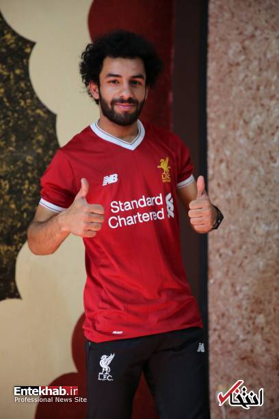 عکس/ فوتبالیست عراقی بدل محمد صلاح