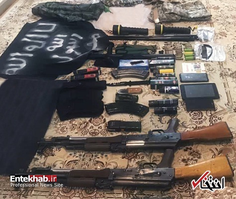 عکس/ تجهیزات کشف شده از داعشیها در ماه رمضان