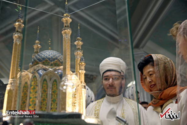 تصاویر : حضور شاهدخت ژاپن در مسجد کازان؛