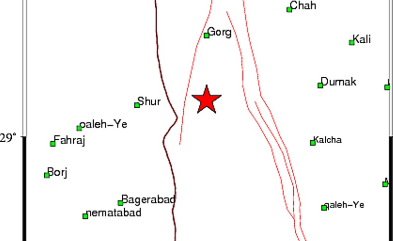 زلزله ای به بزرگی 4 ریشتر بخش هایی از استان سیستان و بلوچستان را لرزاند