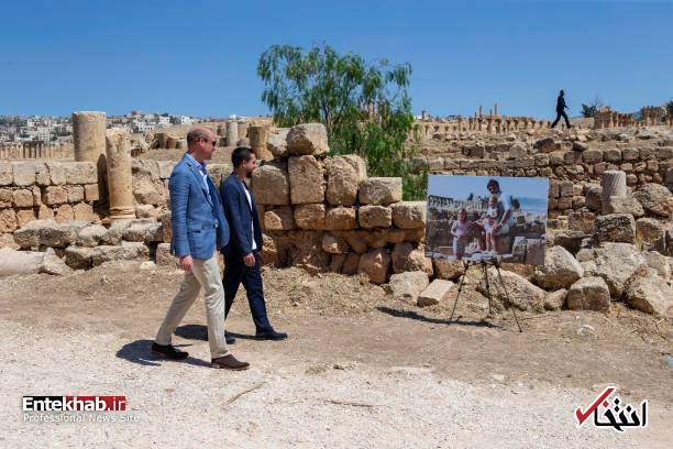 تصاویر : حاشیههای سفر شاهزاده ویلیام به اردن