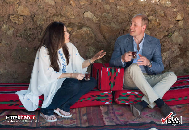 تصاویر : حاشیههای سفر شاهزاده ویلیام به اردن