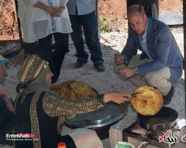 تصاویر : حاشیههای سفر شاهزاده ویلیام به اردن