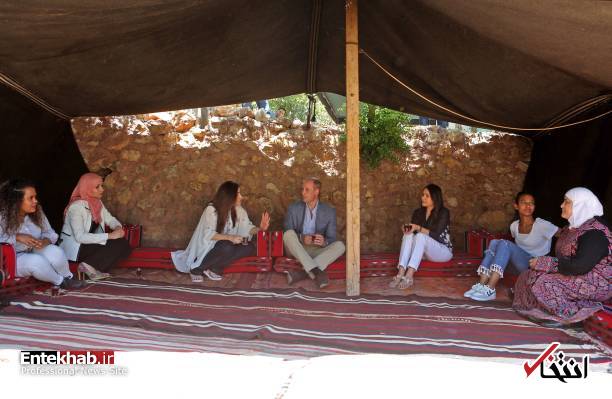 تصاویر : حاشیههای سفر شاهزاده ویلیام به اردن