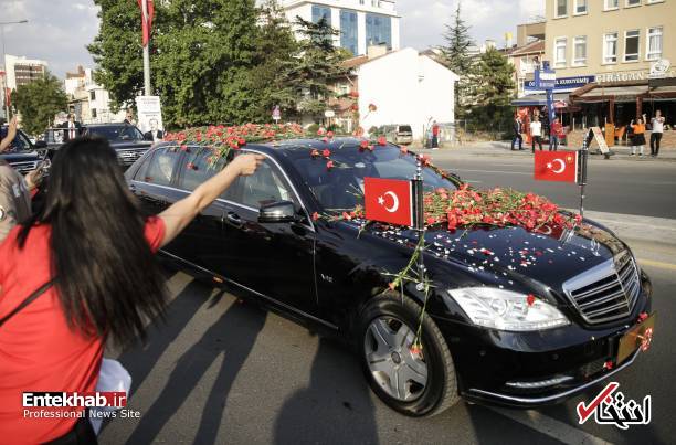 تصاویر : حاشیههایی از مراسم تحلیف اردوغان