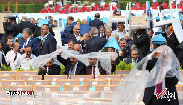 تصاویر : حاشیههایی از مراسم تحلیف اردوغان