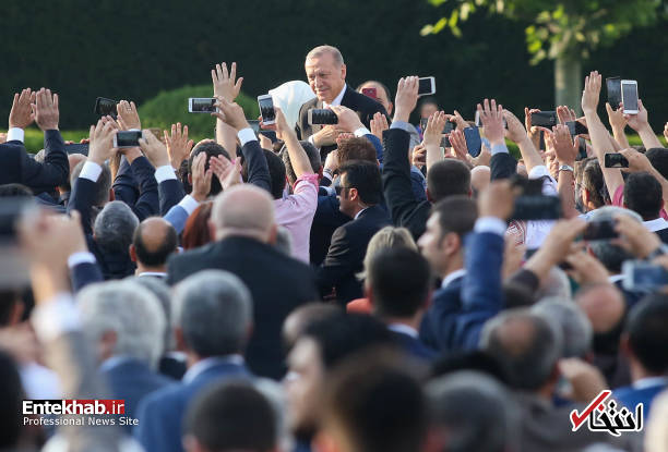 تصاویر : حاشیههایی از مراسم تحلیف اردوغان