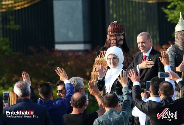 تصاویر : حاشیههایی از مراسم تحلیف اردوغان
